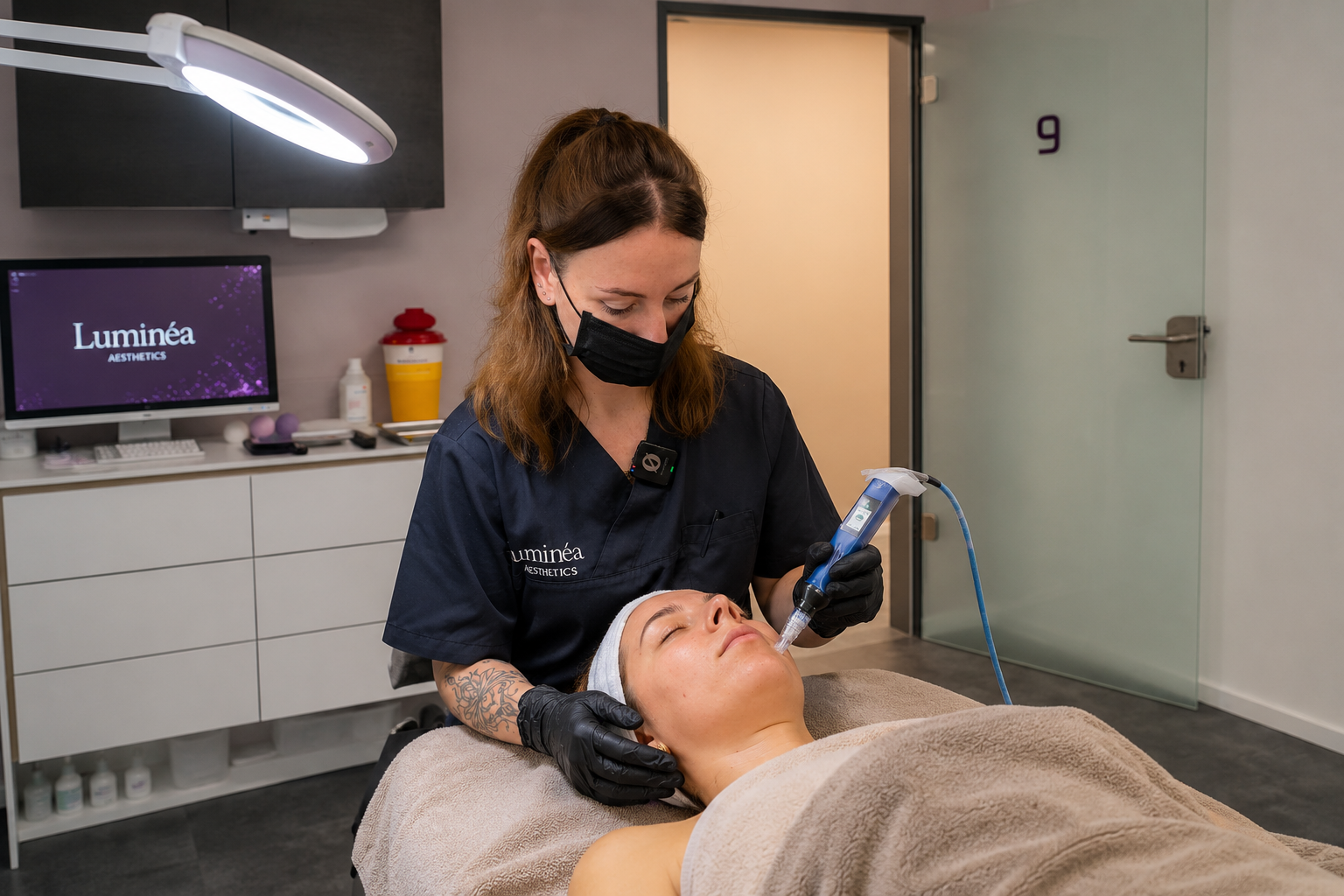 Microneedling – präzise Behandlung im Gesicht