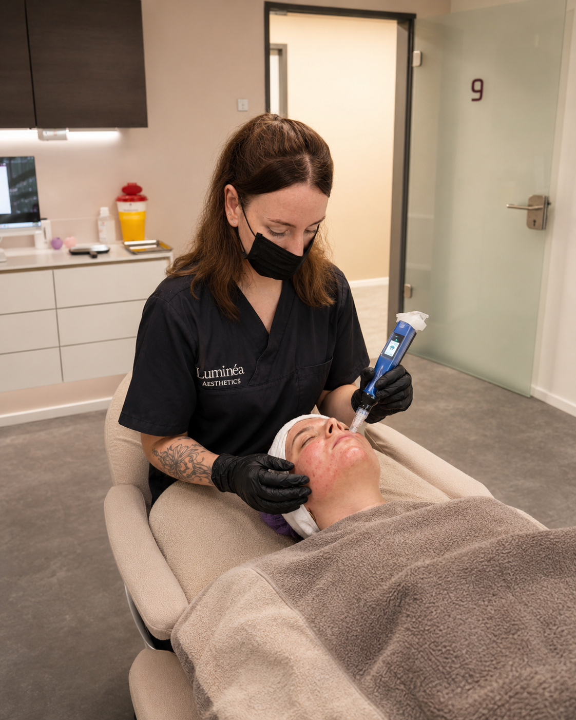 Microneedling bei unreiner Haut
