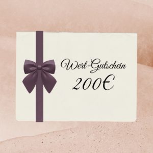 200€ Wert-Gutschein