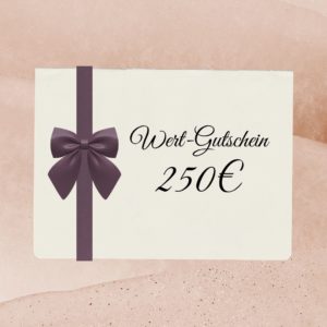 250€ Wert-Gutschein